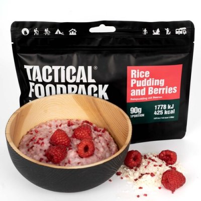 Tactical Foodpack Rice Pudding and Berries