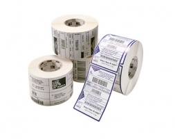 label roll, synthetic, 57x32mm