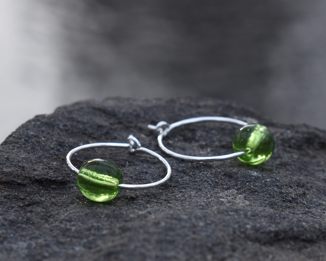 ELVES MOSS - green earrings - 3