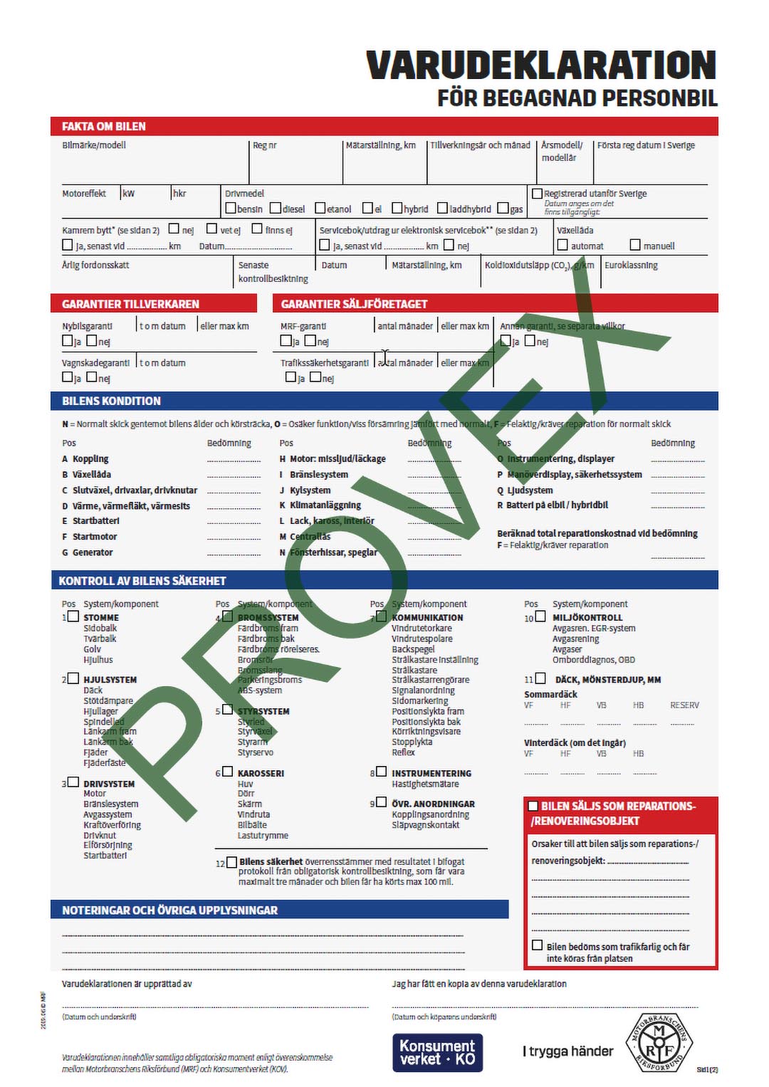 kjopekontrakt bruktbil pdf