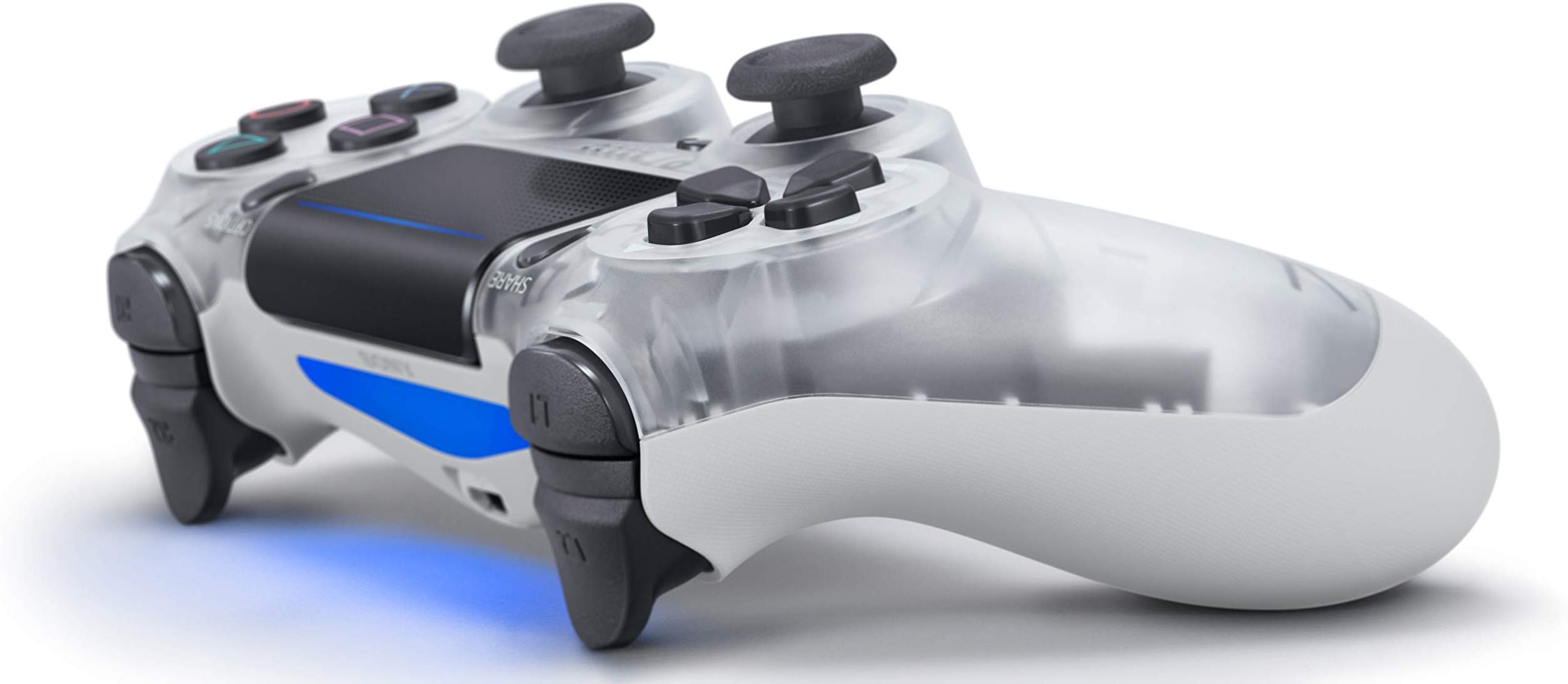 Sony DualShock 4 V2 - Crystal (PS4 Original) - 2