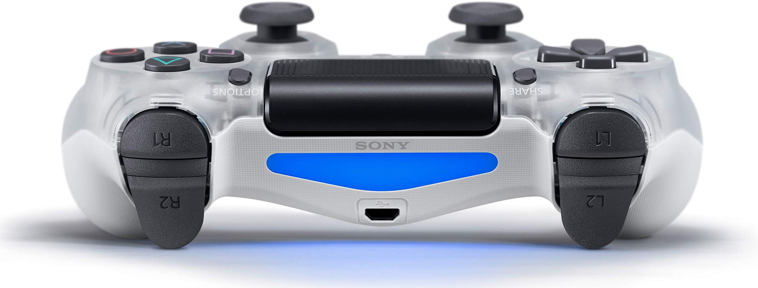 Sony DualShock 4 V2 - Crystal (PS4 Original) - 3