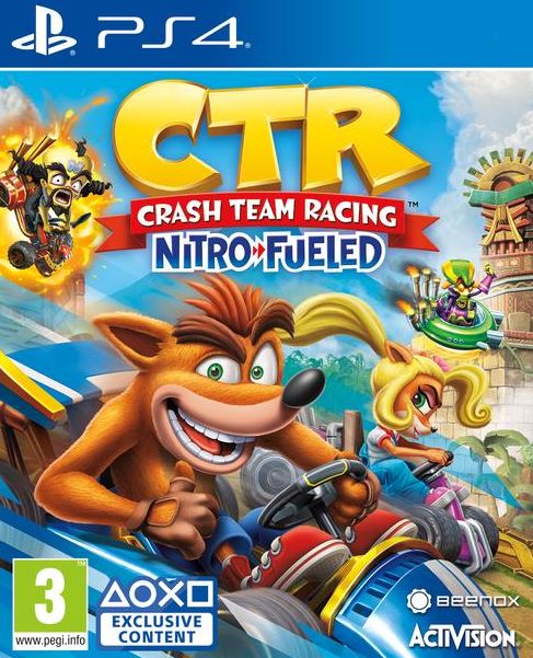 CTR Crash Team Racing Nitro Fueled (PS4 Digitalt konto)