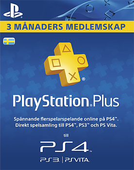 PlayStation Plus 3 Month Subscription (Download)