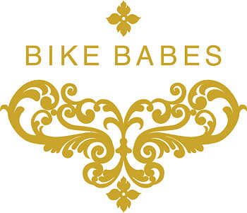 Dataskuren reflexdekal Bike Babes, Guld
