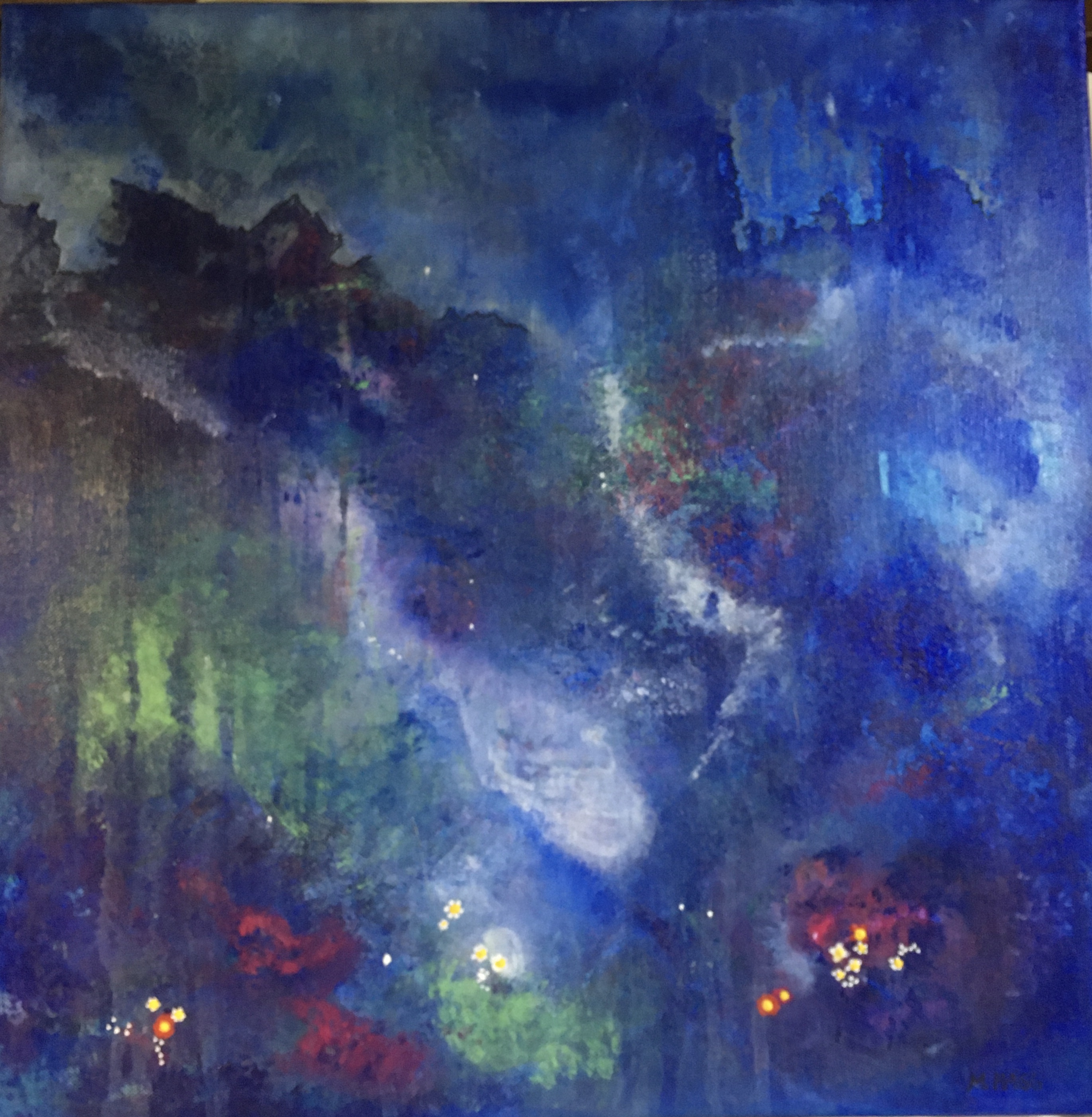 A rainy summer evening