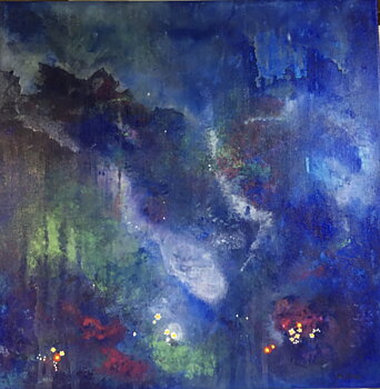 A rainy summer evening
