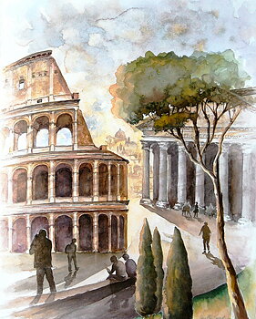 Roma Colloseum /Pantheum