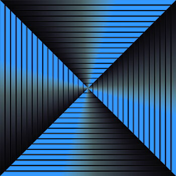 Blue shadows