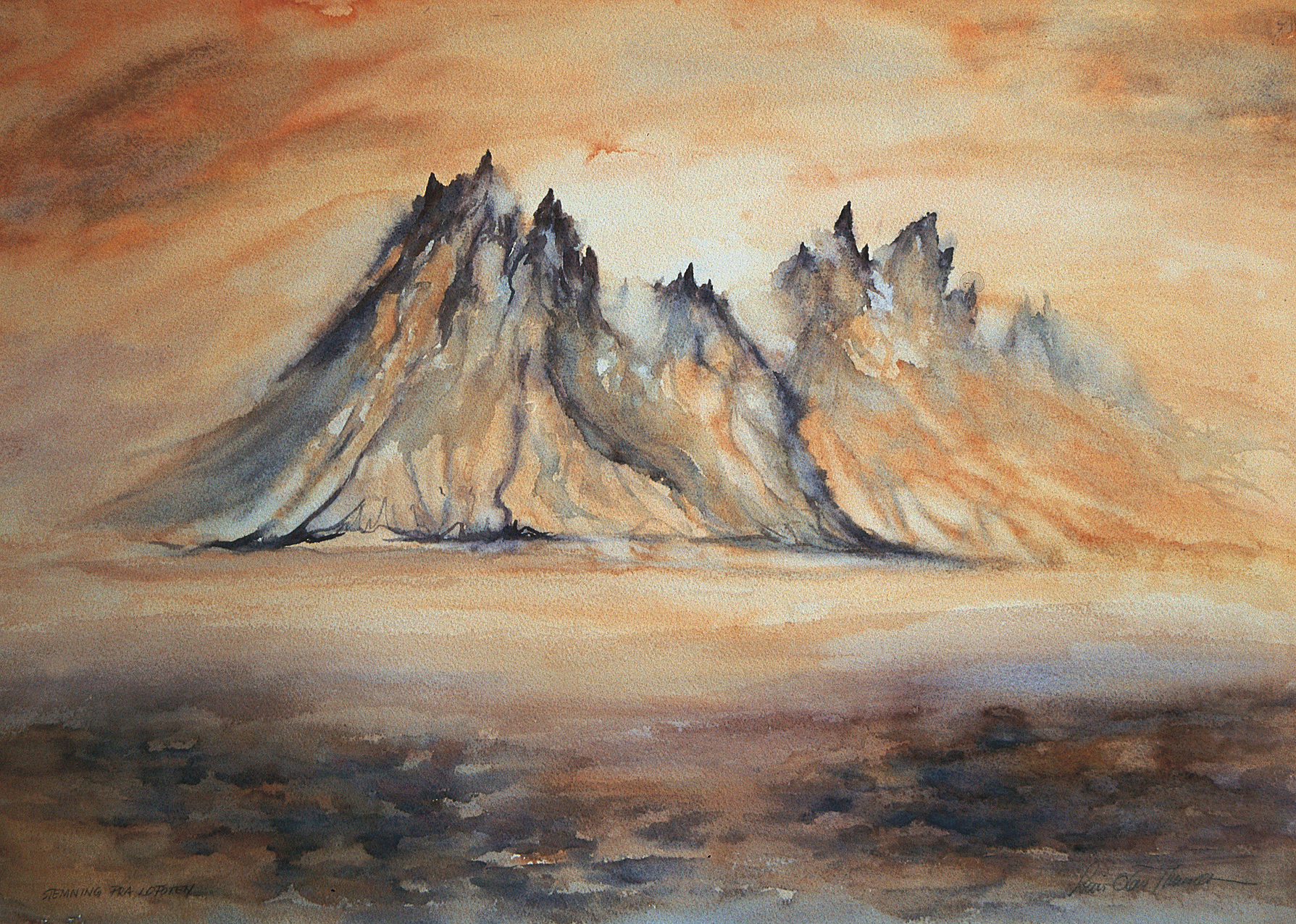 "Tinder i Lofoten"