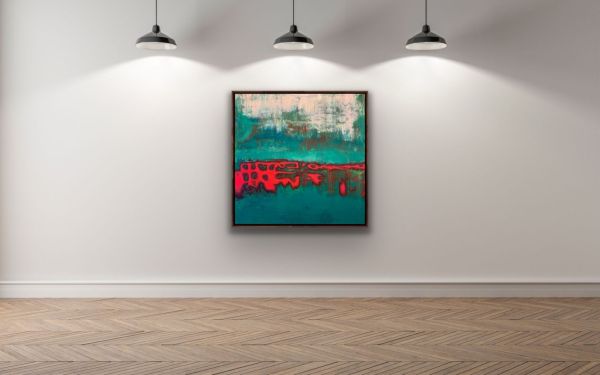 "Red in green" - 2