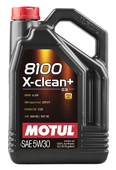 MOTUL 8100 X-CLEAN + 5W30 5L