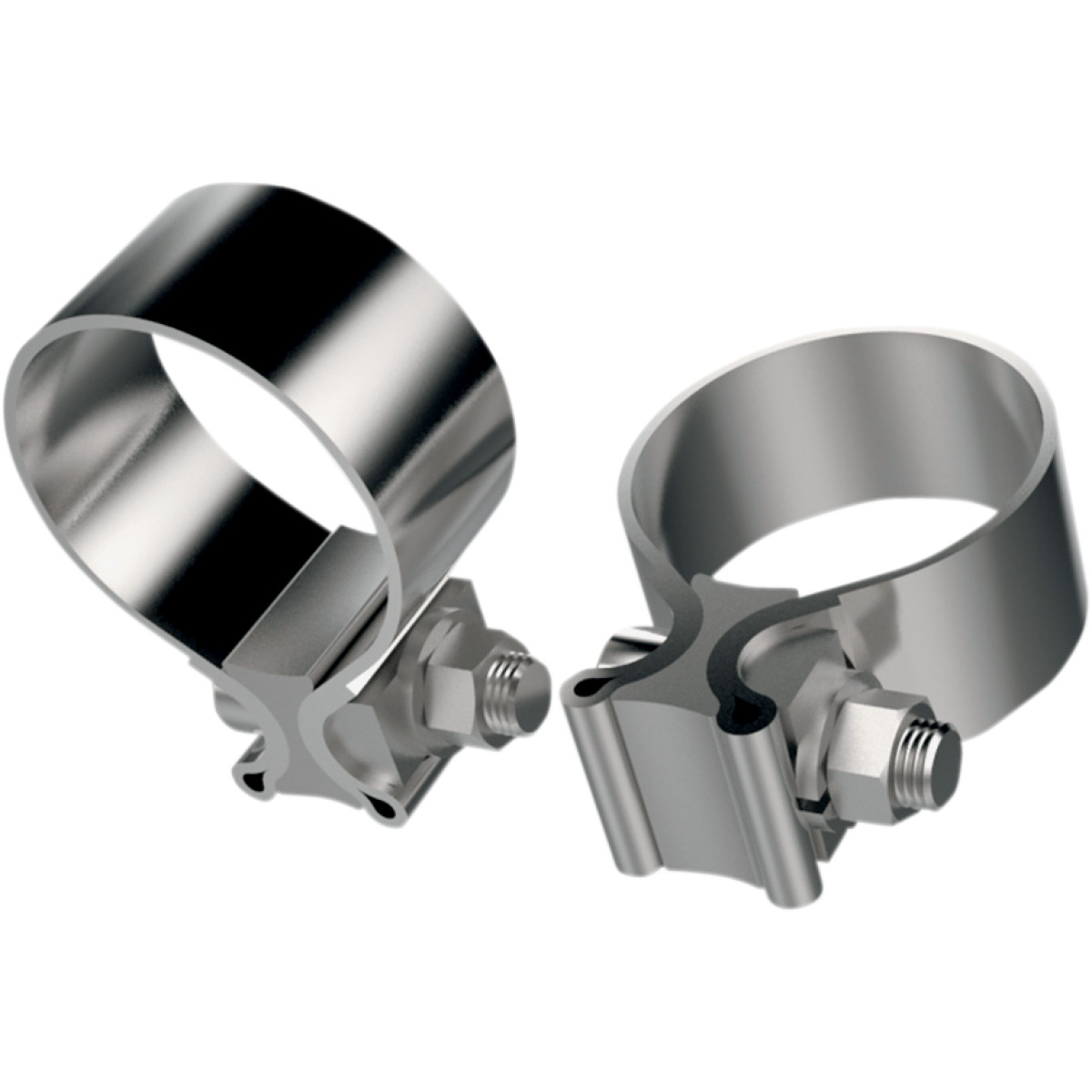 Avgasklämma 1-1/4" 1par