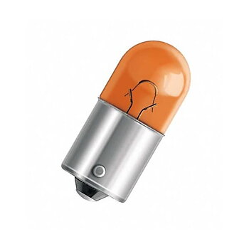 Glödlampa 10W Gul BA15s