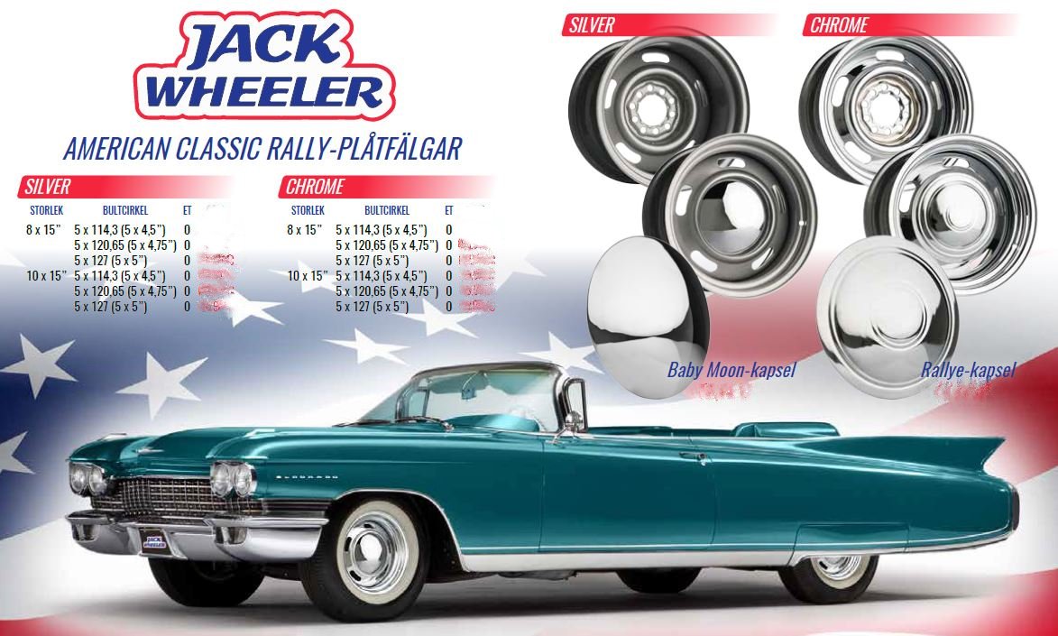 American Classic  Rally 15" Silver - 3
