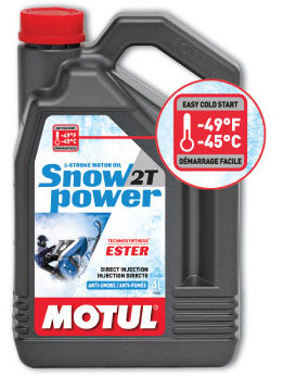 Motul Snowpower 2T 4liter