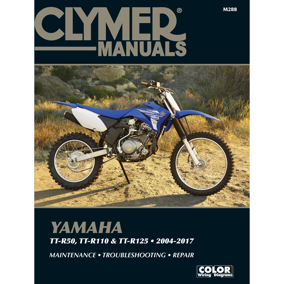 Clymer reparations handbok till  YAMAHA TT R50/110/125 2004-17
