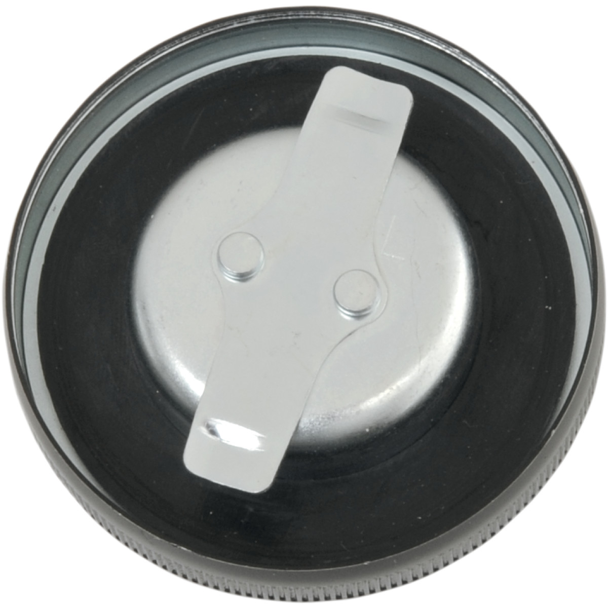 Tanklock ej ventilerat 66-72 blank svart - 2
