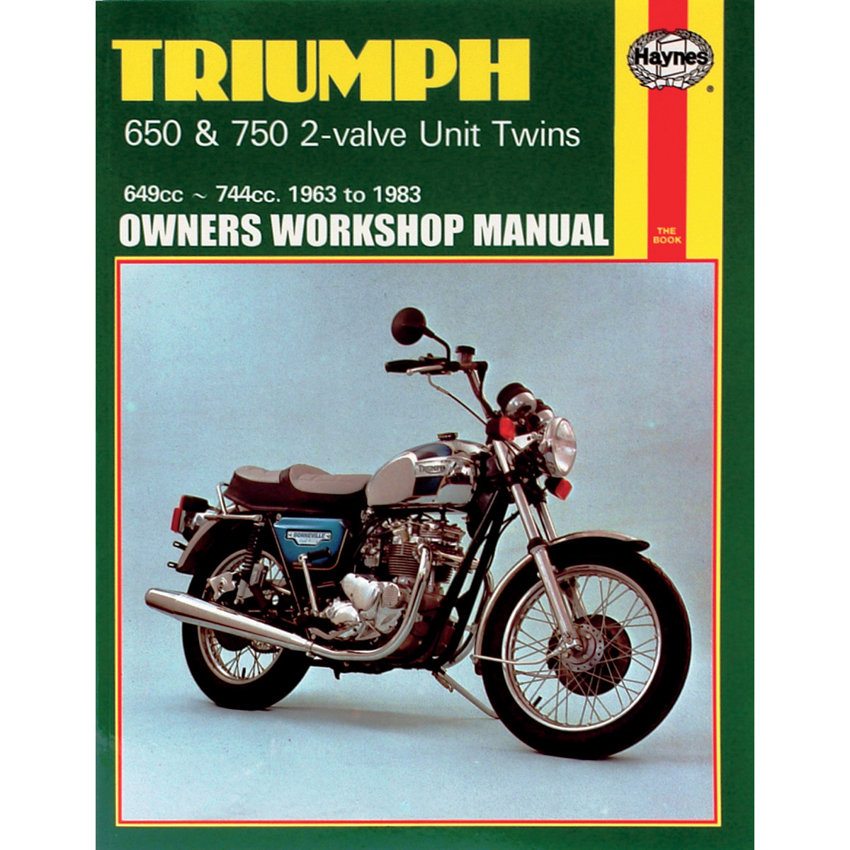 Haynes rep.handbok till TRIUMPH 650 750 TWINS Classiker