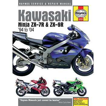 Haynes reparations handbok till  Kawasaki ZX750/900 NINJA 1994-04