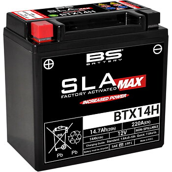 BS Batteri  BTX14H  AGM 14Ah 