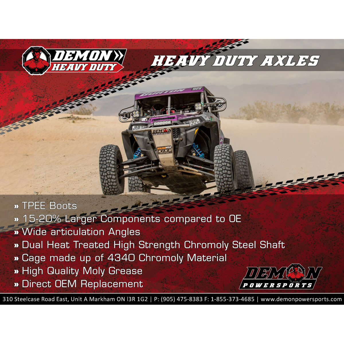 Demon drivaxel fram Ranger Brutus - 2