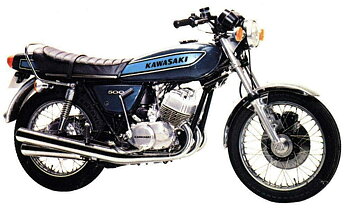 Classiska Kawasaki Mc