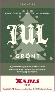 Grönt julte - Kahls