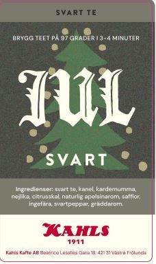 Svart julte - Kahls