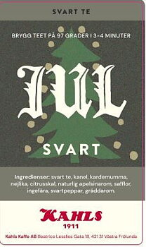 Svart julte - Kahls