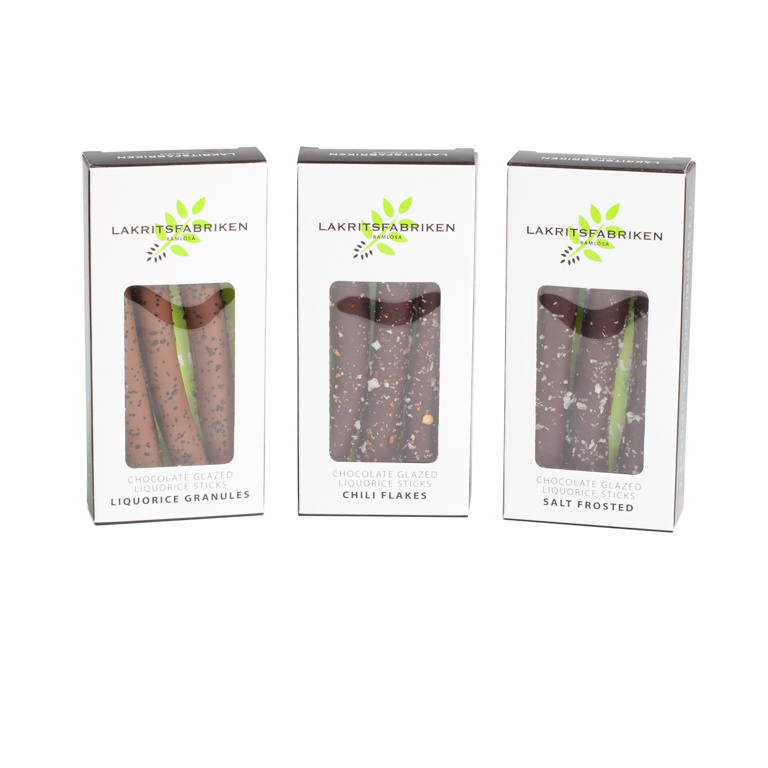 LAKRITSFABRIKEN DARK CHOCOLATE GOLD FROSTED 45g - 2