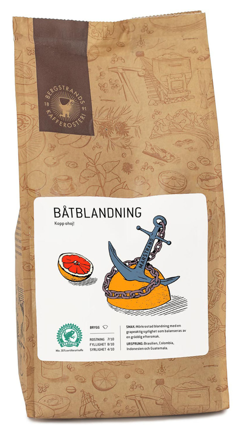 Båtblandning - 5x250g -  Beställningsvara