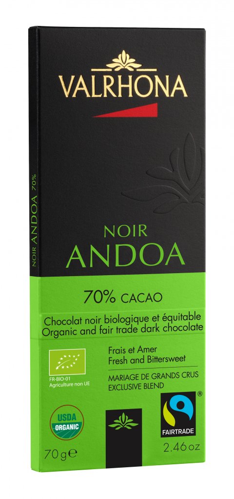 VALRHONA ANDOA NOIR 70%