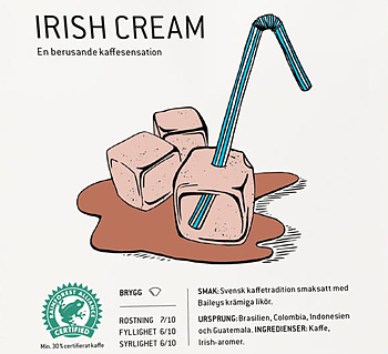 IRISH CREAM - LÖSVIKT SMAKSATT KAFFE