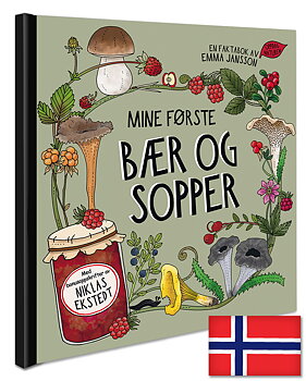 Mine første bær og sopper - Norska!