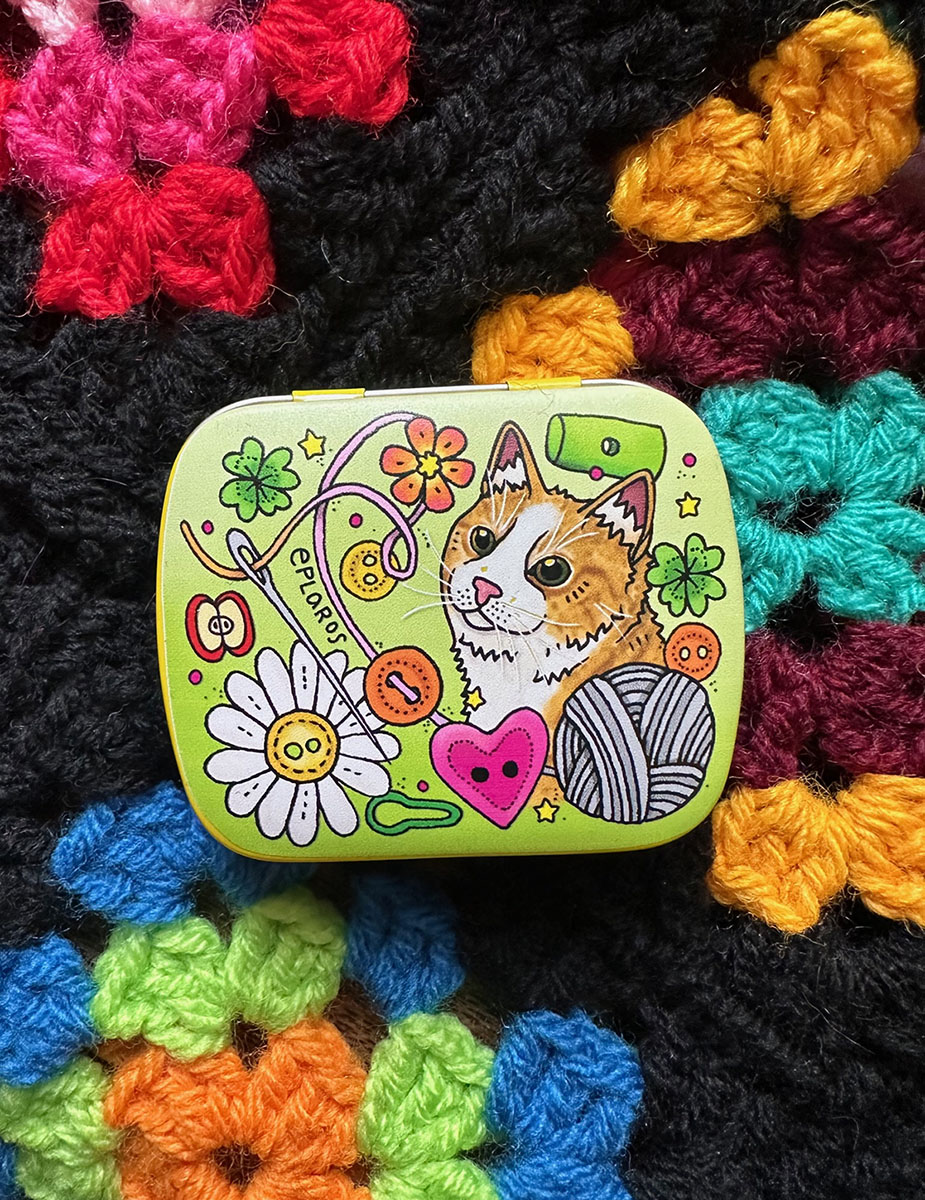 Pastillburk med minttabletter - Sykatt - 2