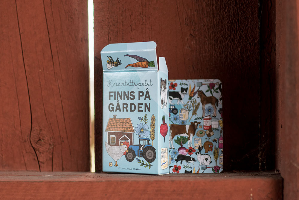 Kvartettspelet Finns på gården - 6