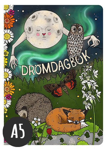 A5 Anteckningsbok Drömdagbok