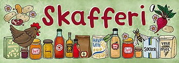 Skylt - Skafferi