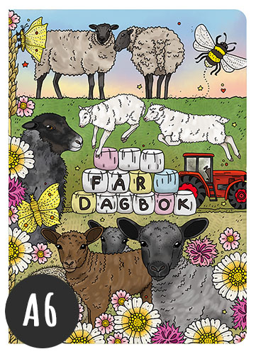 A6 Anteckningsbok Fårdagbok
