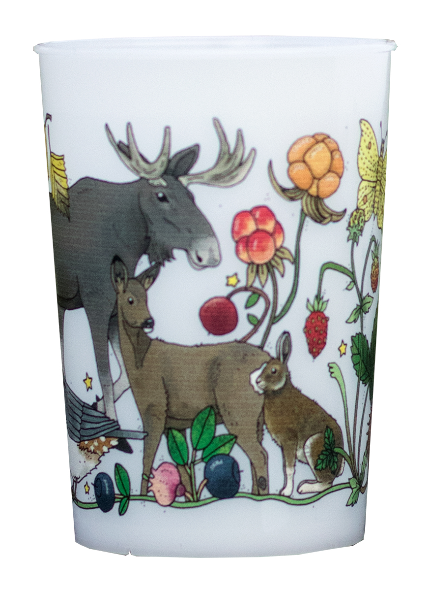 Stapelbar mugg - Skogsbär