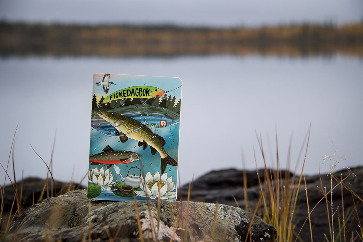 A5 Anteckningsbok Fiskedagbok - 2