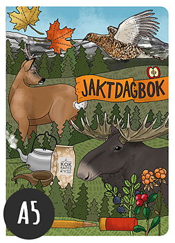 A5 Anteckningsbok Jaktdagbok