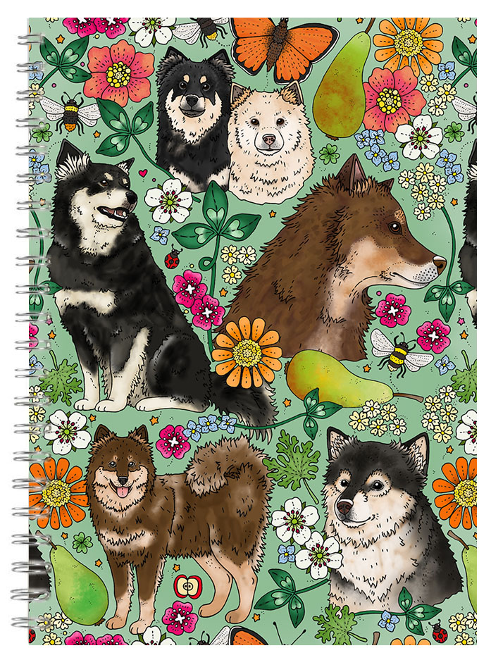 A5 Spiralblock Finsk lapphund