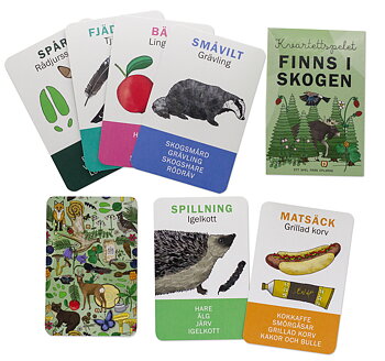 Kvartettspelet Finns i skogen