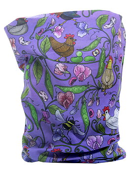 Tub / multiscarf Ärtiga höns