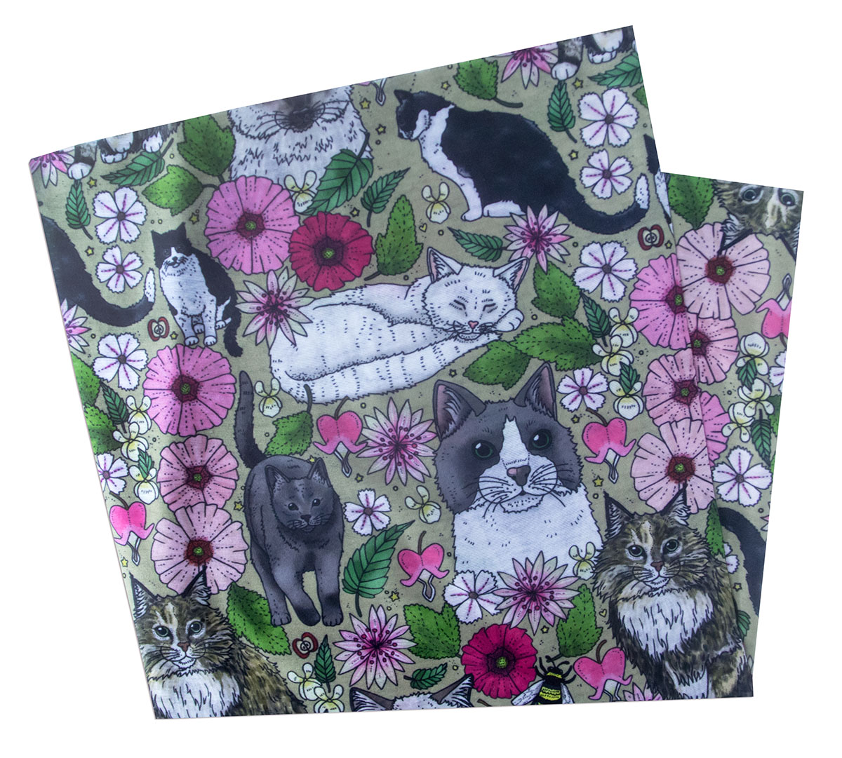 Tub / multiscarf Katter - 2