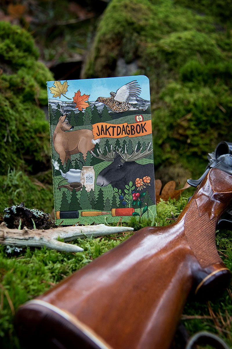 A6 Anteckningsbok Jaktdagbok - 2