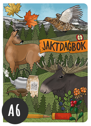 A6 Anteckningsbok Jaktdagbok
