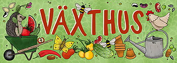 Skylt - Växthus